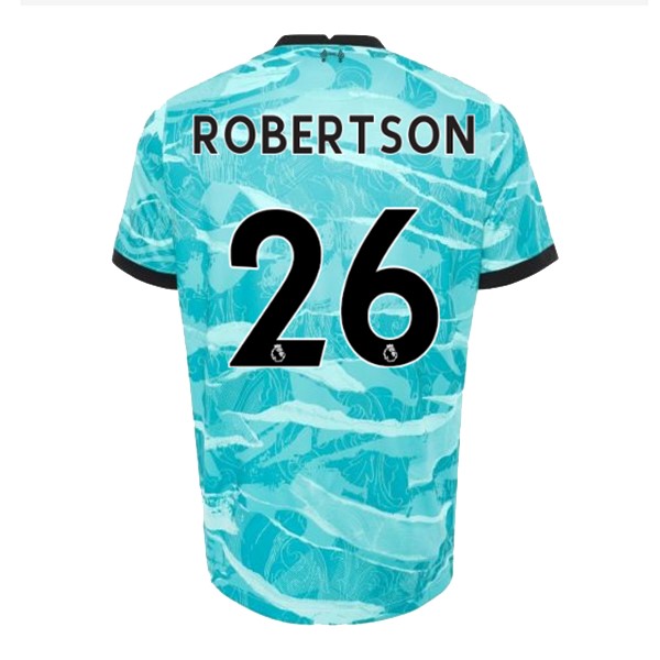 Camiseta Liverpool NO.26 Robertson 2ª 2020-2021 Azul